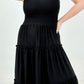Seize The Day Smocked Tiered Maxi Dress