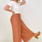 Anywhere You Are Pleated Wide Leg Pants - Multiple Colors