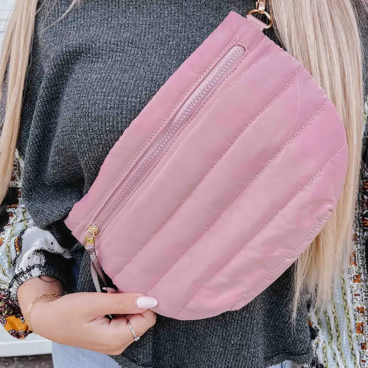 PREORDER: Jolie Puffer Belt Bag in Two Colors