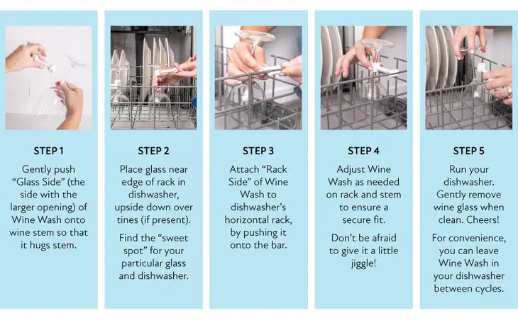 PREORDER: Wine Wash Dishwasher Attachment