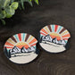 PREORDER: Neoprene Coaster Set in Assorted Prints