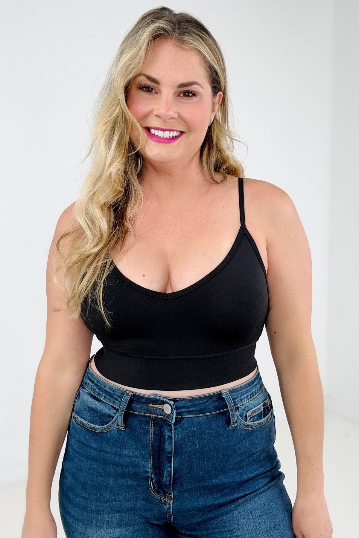 Adjustable Strap Padded Bra