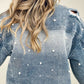Pearly White Denim Jacket