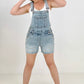 Judy Blue HW Destroy Shorts Overalls