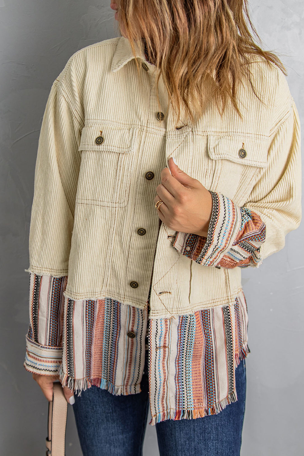Dare To Be Corduroy Shacket