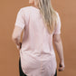 Rae Mode ECO Solid V Neck Short Sleeves Top