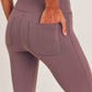 Mono B Solid Leggings with Back Pockets