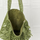 The Last Straw Fringe Straw Tote Bag