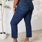 BAYEAS Raw Hem Straight Jeans