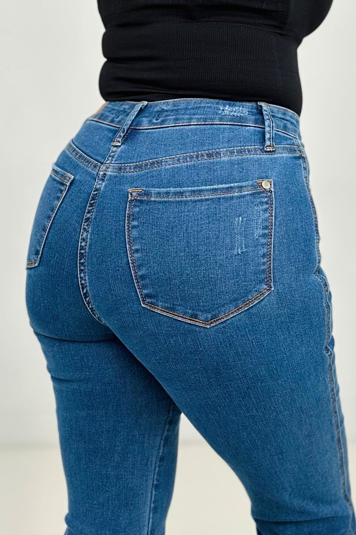 Judy Blue Cool Denim Tummy Control Flare Jeans