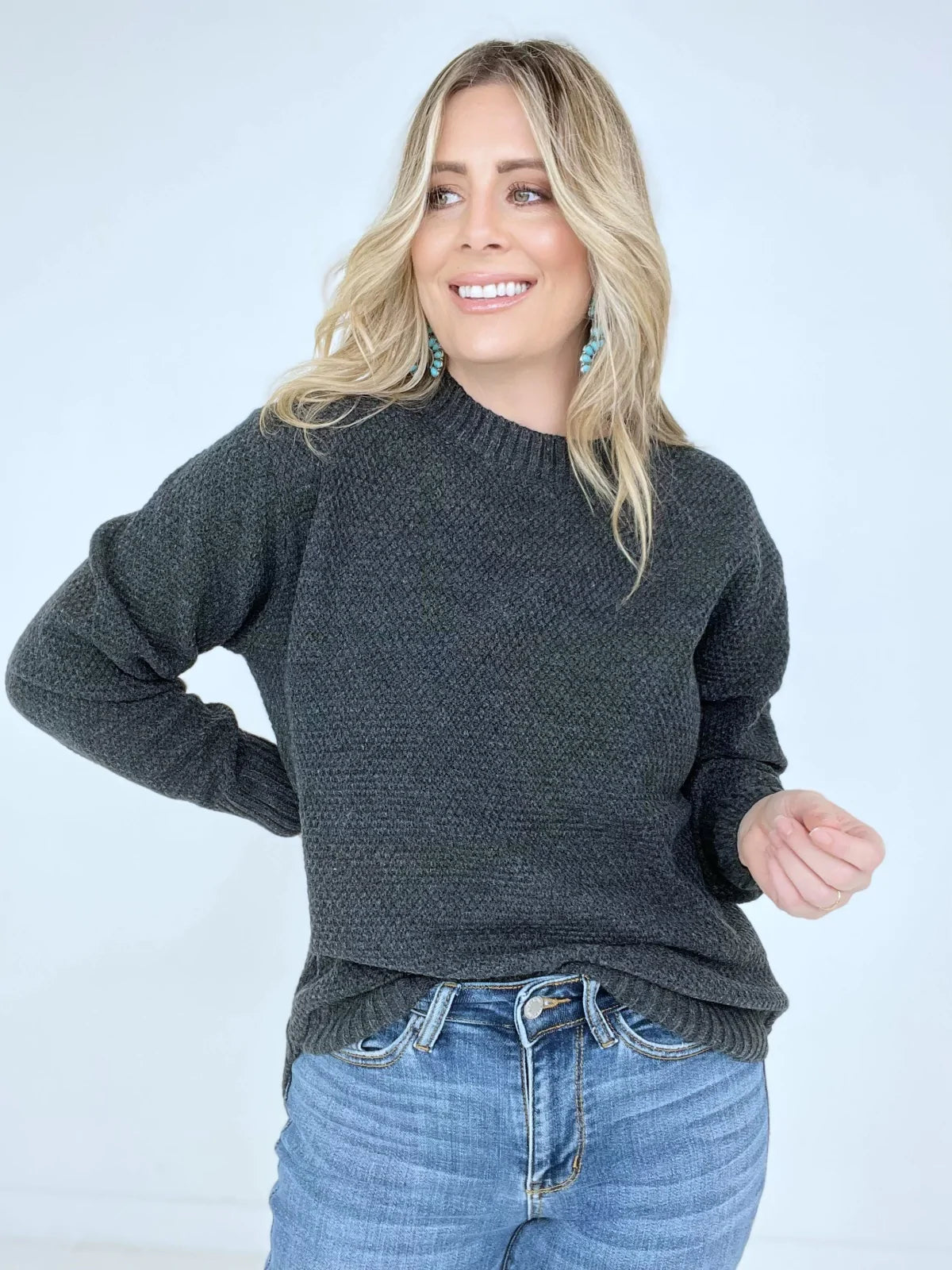 Solid Everyday Sweater