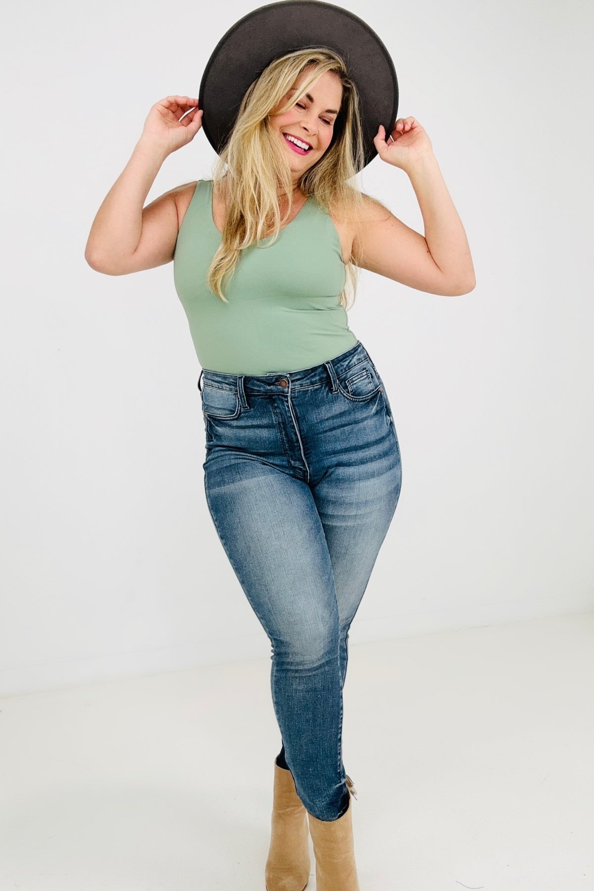 Judy Blue OG High Waist Control Top Skinny Jeans