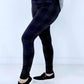 Zenana Ponte Plaid Pull-On Stretch Skinny Pants