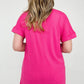 Simply Spring Ribbed V-Neck top