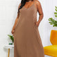 Beach Vibes Cami Maxi Dress - Mocha