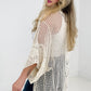 Popcorn Crochet Cardigan