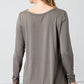 Rae Mode Basic V-Neck Long Sleeve Top