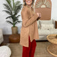 V-Neck High-Low Hem Top