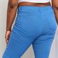 YMI Hyper-Stretch Mid-Rise Skinnies in Electric Blue