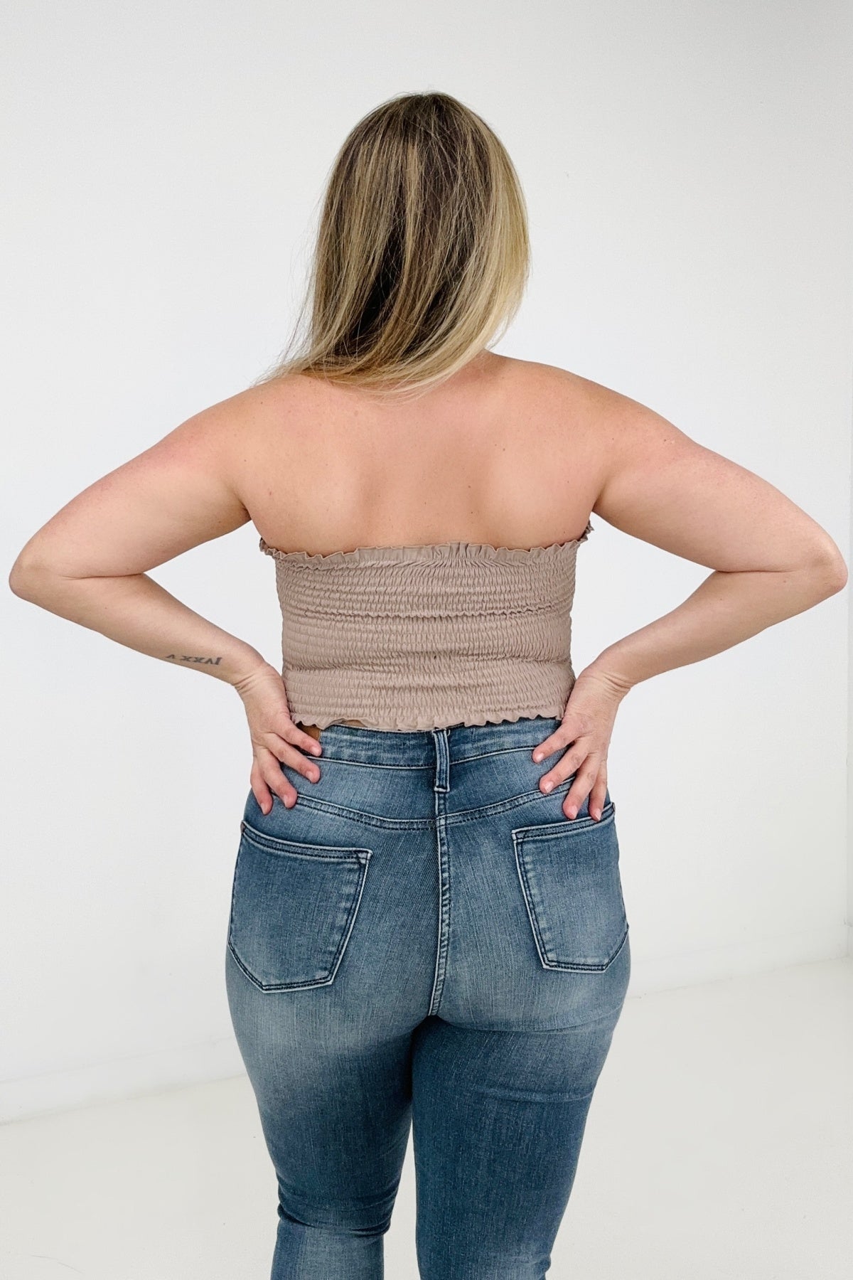 Summer Smocked Tube Top