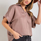 Work to Weekend Short Sleeve Blouse