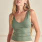 Yelete Short Version-Reversible V Neckline Seamless Tank