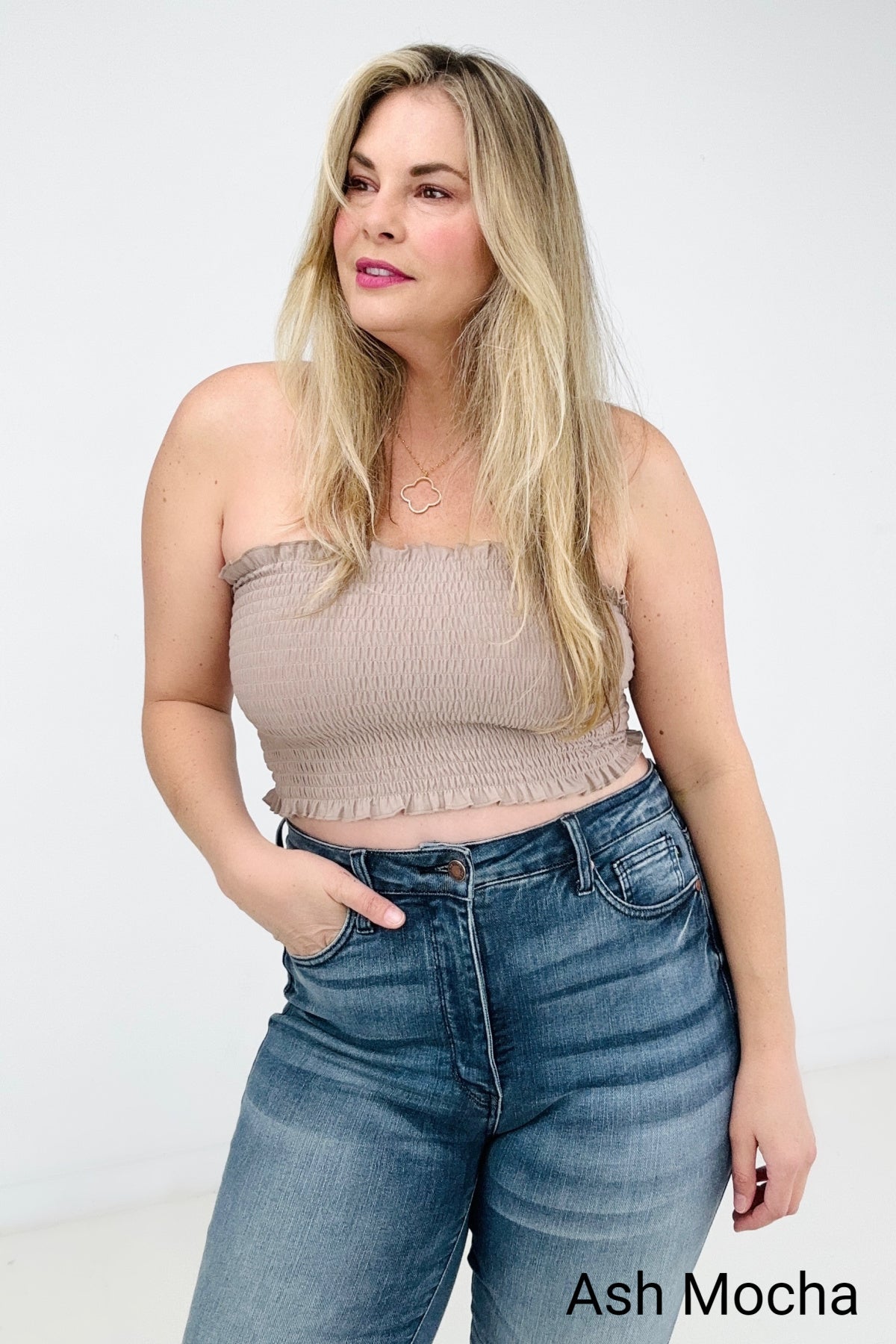Summer Smocked Tube Top