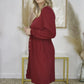 New Colors! Button Up Long Sleeve Dress (Only Ships to US)