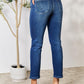 BAYEAS Distressed Cropped Jeans