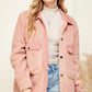 PREORDER: Vail Sherpa Jacket in Pink