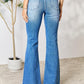 BAYEAS Slit Flare Jeans