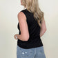 American Flag V Neck Tank Top