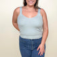 Lovely Ribbed Sweater Tank