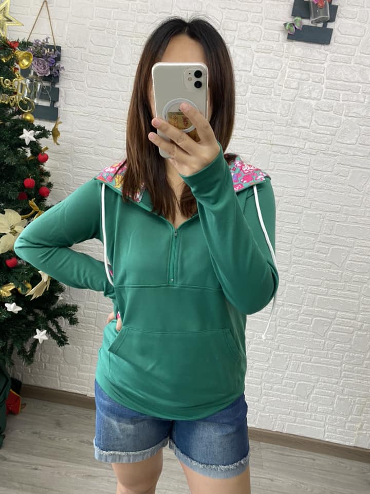 PREORDER: Audre Half Zip Hoodie in Six Colors