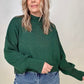 Mags Side Slit Cropped Sweater