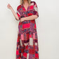 Paisley Patchwork Maxi Dress