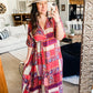 Paisley Patchwork Maxi Dress