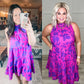 Spark Joy Floral Tiered Dress