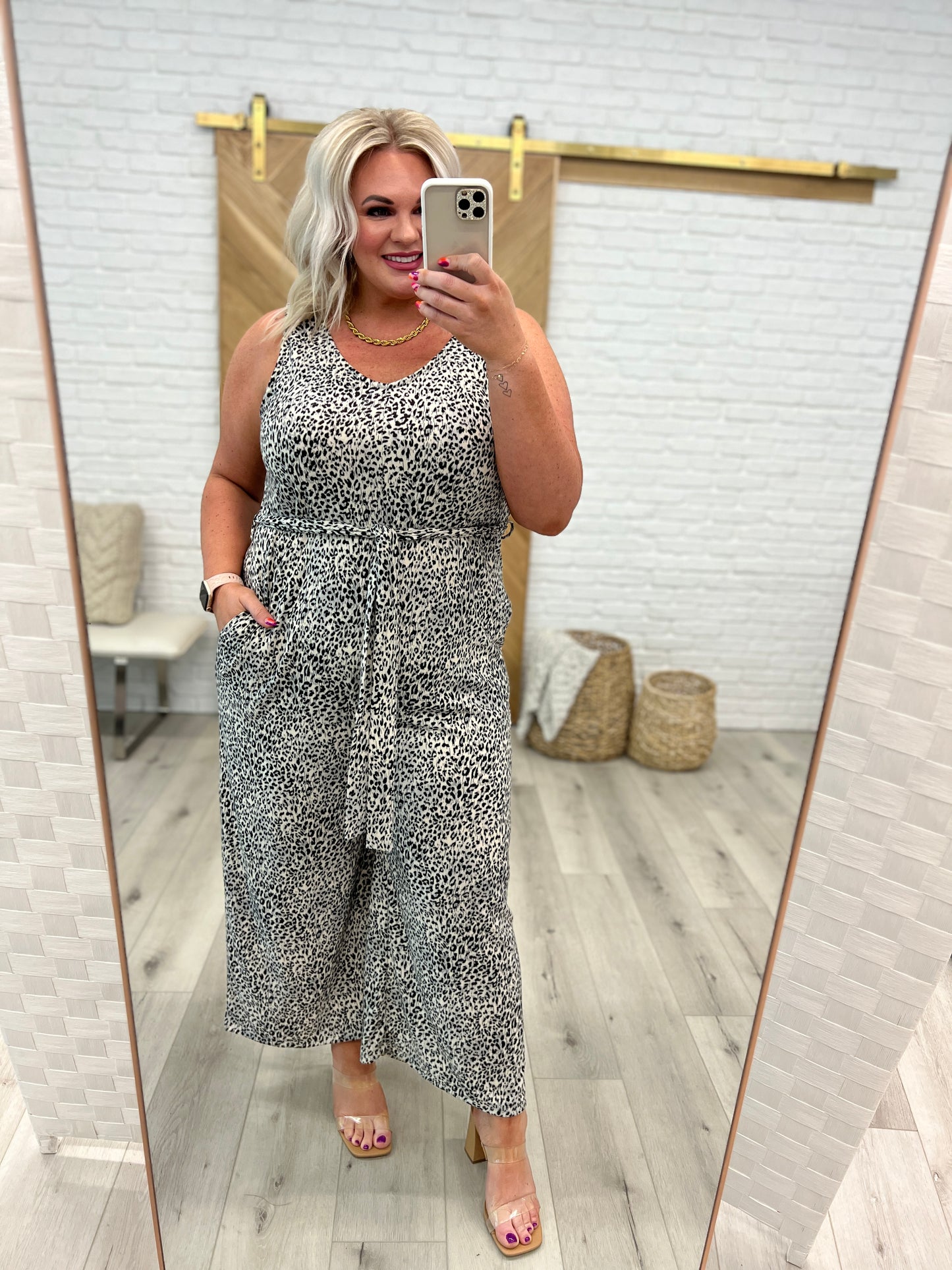 Wild Thing Animal Print Jumpsuit