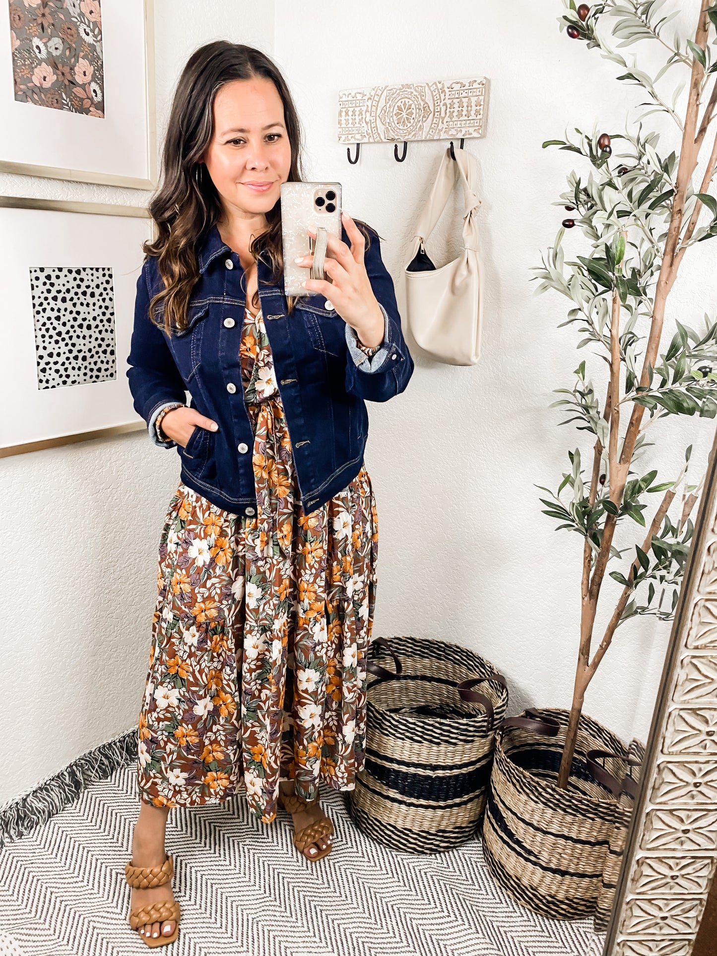 Floral Vibrations Dress