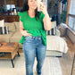 Judy Blue Crossover Straight Leg Dad Jeans