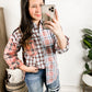 Mixed Plaid Shirt