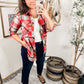 SIZE LARGE Thanks A Latte Plaid Collared Shirt