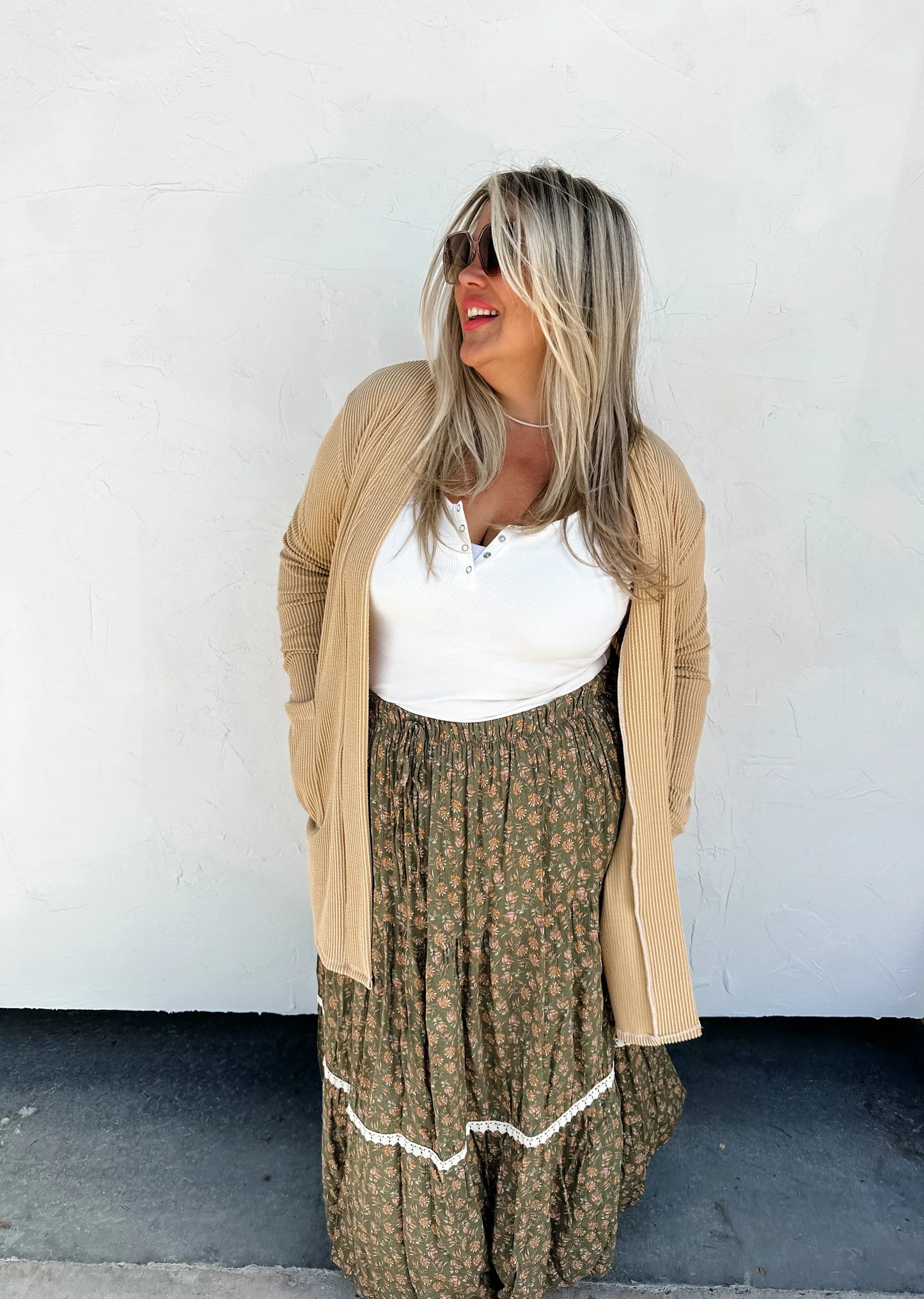 PREORDER: Reese Ribbed Cardigan in Seven Colors (Ships early/mid October)