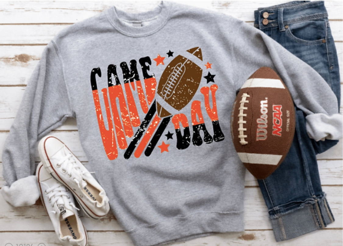 GAME DAY Customizable Shirt/Sweatshirt