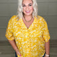 Clementine Floral Button Up Blouse