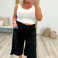 Casual and Carefree Wide Leg Cropped Pants