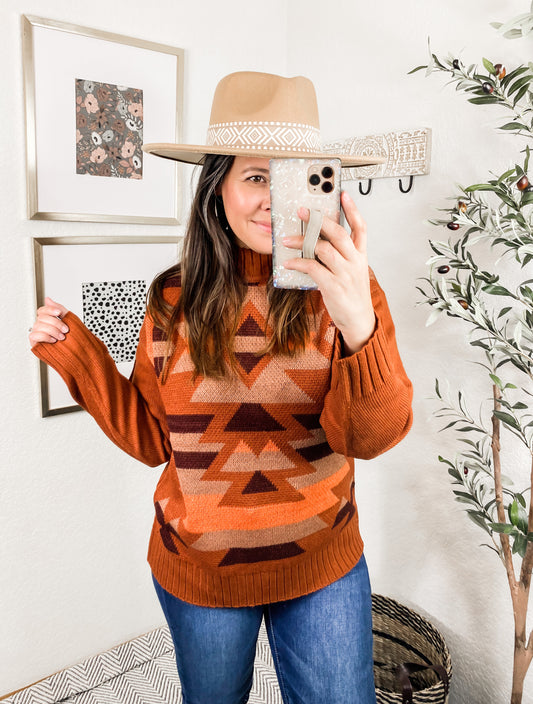 Southwest Tour Long Sleeve Sweater