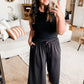 Casual and Carefree Wide Leg Cropped Pants