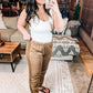 Unconditional Comfort Joggers in Deep Camel
